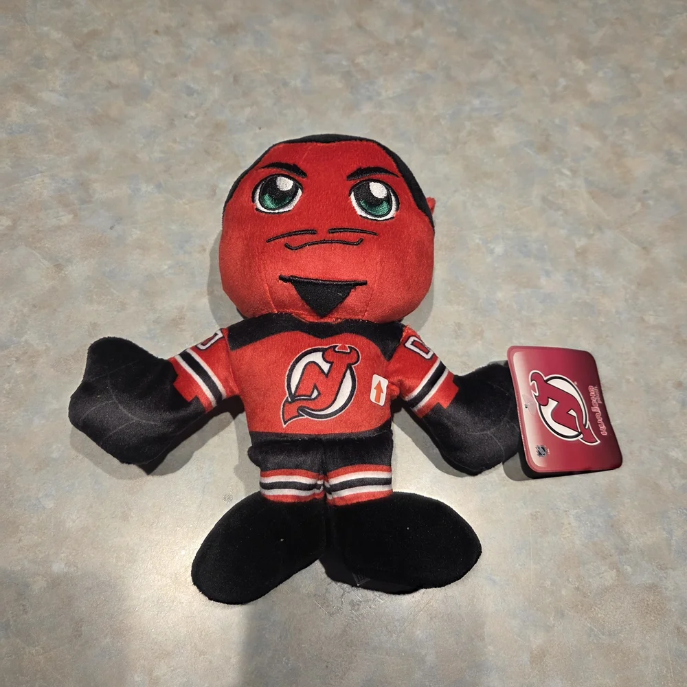 NWT NHL NJ Devil Bleacher Creature Plush - Picture 2 of 6